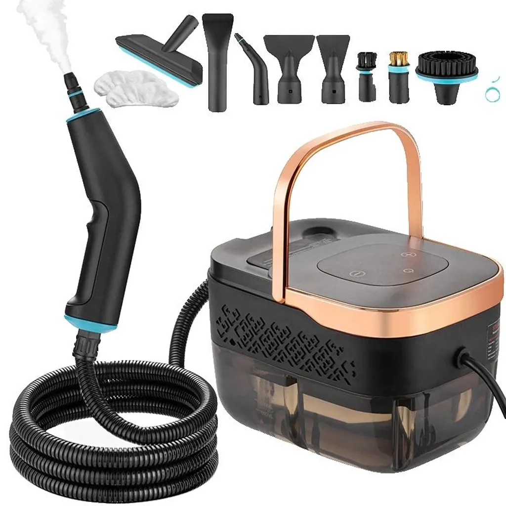 Nettoyeur vapeur à jet puissant haute pression et kit complet accessoires