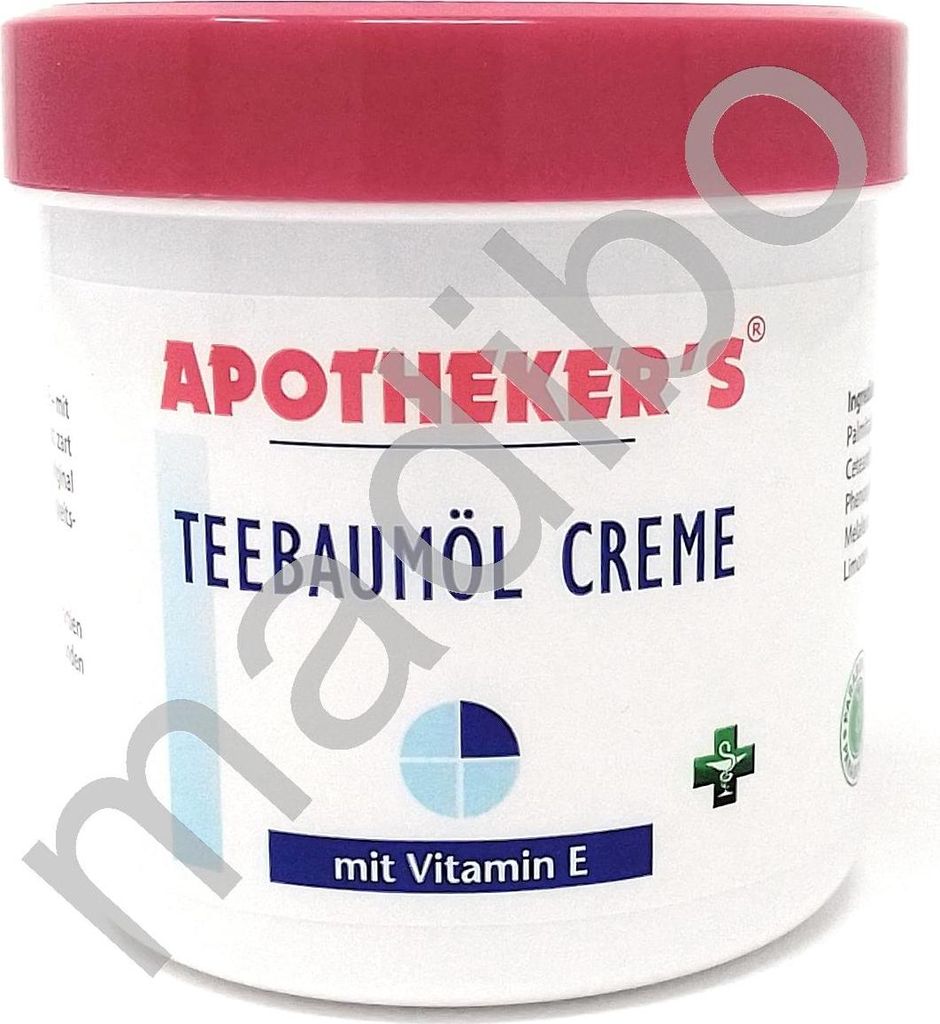 Teebaumöl Hautcreme 250ml für empfindliche Haut - Produktbild 