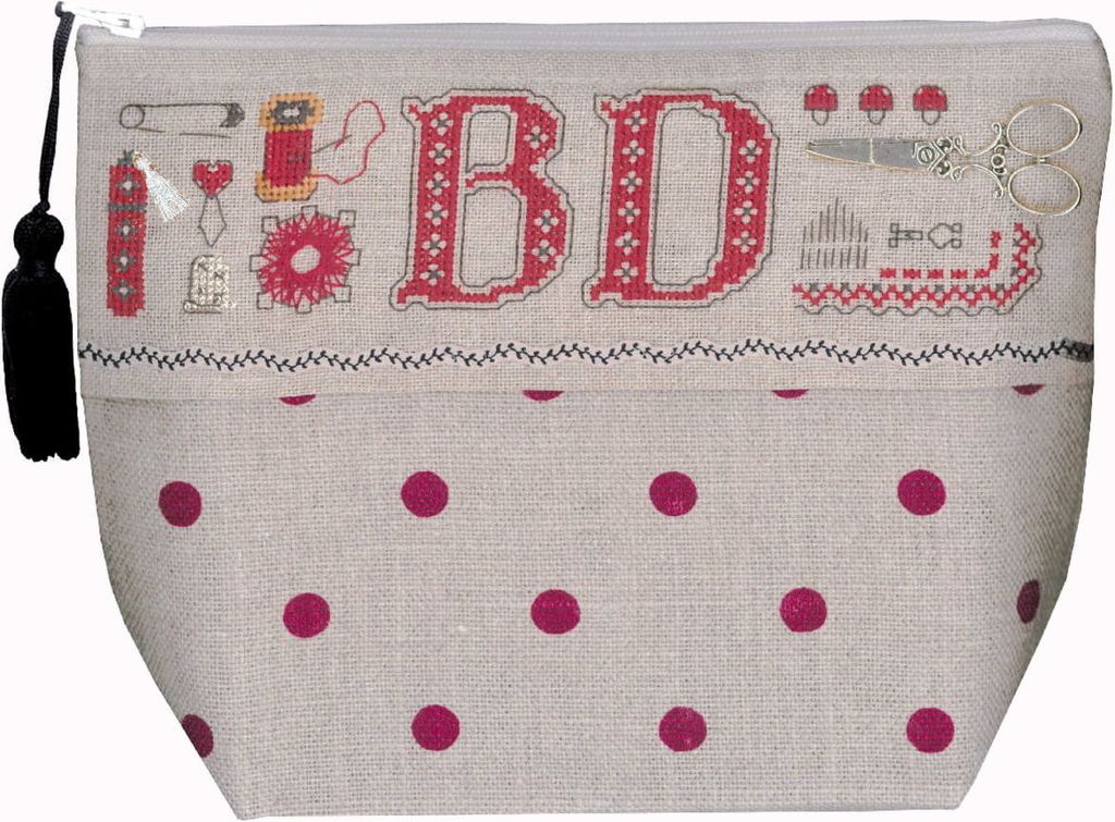 Le Bonheur des Dames Etui Kreuzstich Stickpackung  "Etui Produktbild 