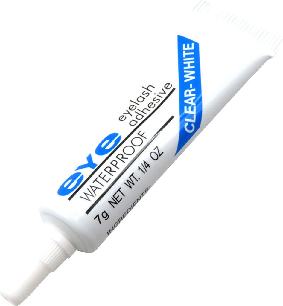 7G Wimpernkleber, Wimpernkleber, tolle Klebrigkeit, sicher, antiallergisch, keine Stimulation, schnelltrocknend, transparent, geruchslos, Wimpernve...