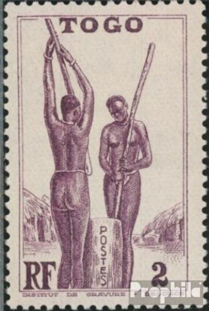 Briefmarken Togo 1941 Mi 130 postfrisch Landesmotive