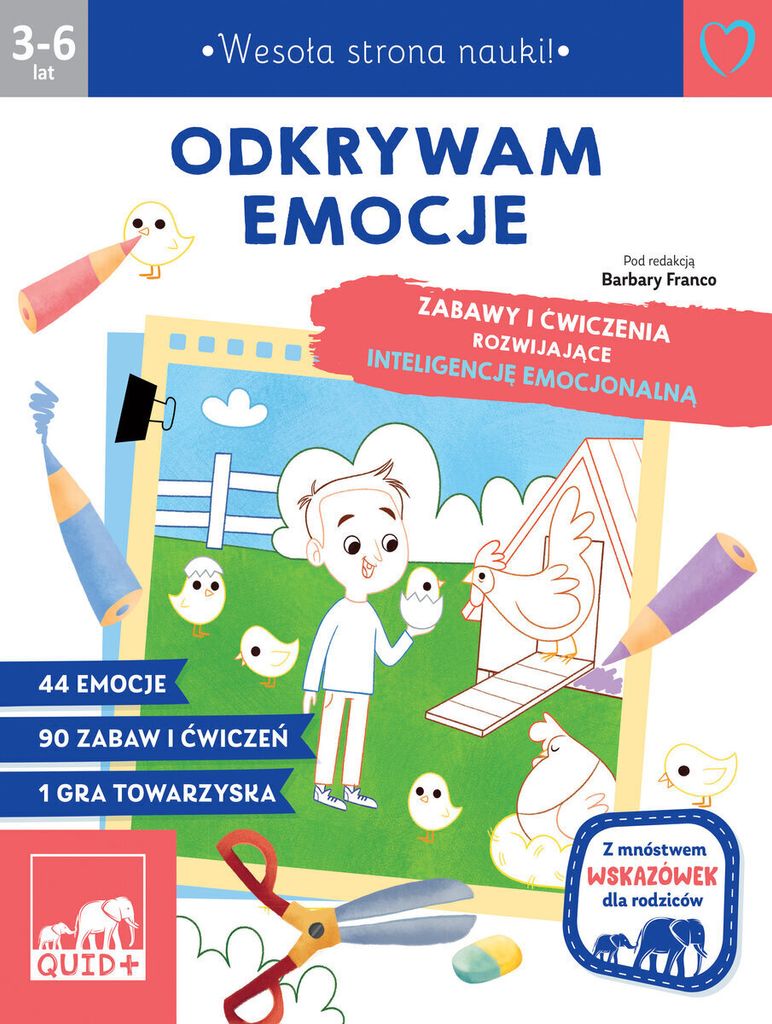 Die lustige Seite der Wissenschaft! Die Entdeckung der Emotionen Kollektives Arrangement (Buch auf Polnisch)