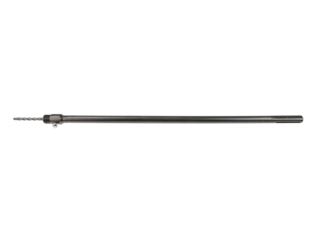 BSD Lochsägen Adapter - Lochbohrer Halter, Lochsäge Halter, Bohrkrone Adapter mit Zentrierbohrer - SDS Max - 600mm