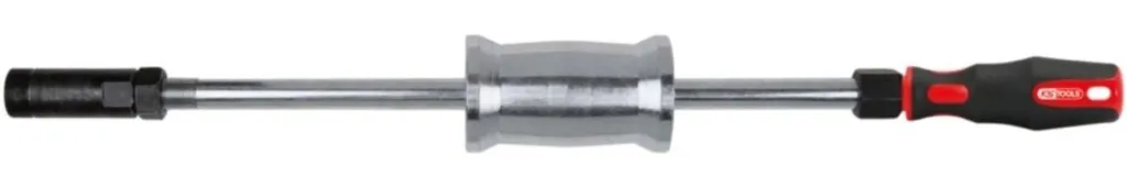KS TOOLS 152.1455 Extracteur d'injecteur M27 x 1.0 avec Masse de Frappe