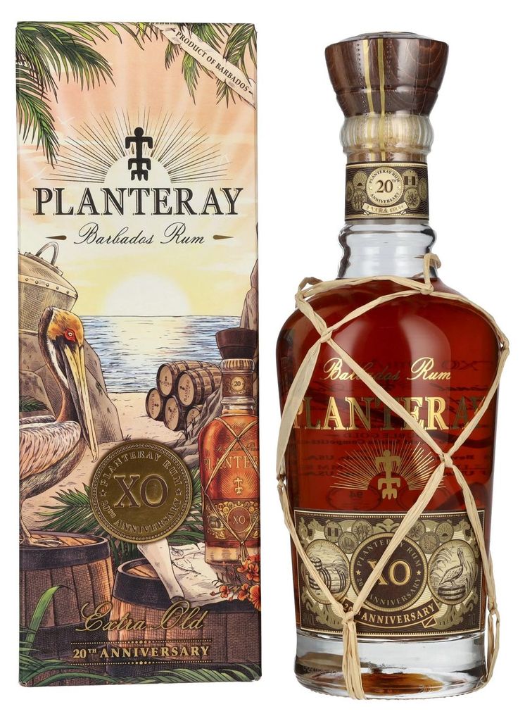 Planteray Rum BARBADOS XO 20th Anniversary 40% Vol. 0,7l en Image du produit 