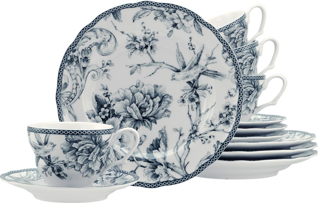 CreaTable, 24764, Adelaide Blue, 12-dielna kávová súprava, Obrázok produktu 