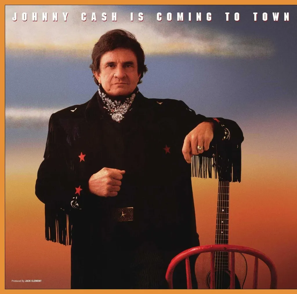 Disque Vinyle Johnny Cash Is Coming To Town - LP Musique Country Rare