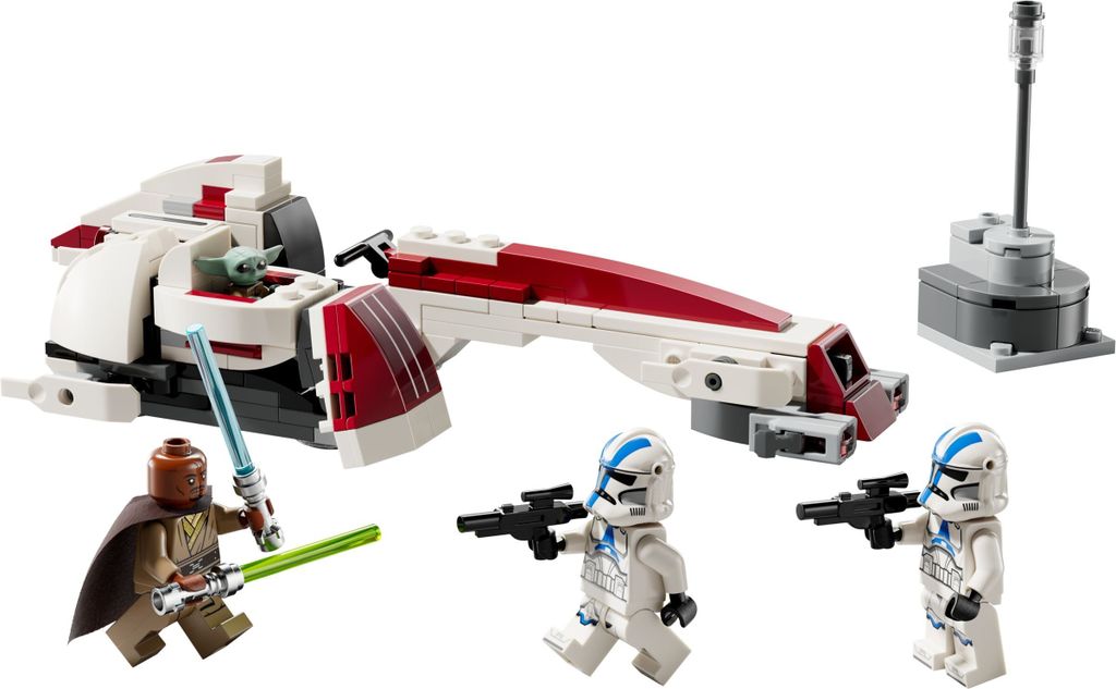 LEGO® Star Wars 75378 Évasion avec le speeder BARC Image du produit 