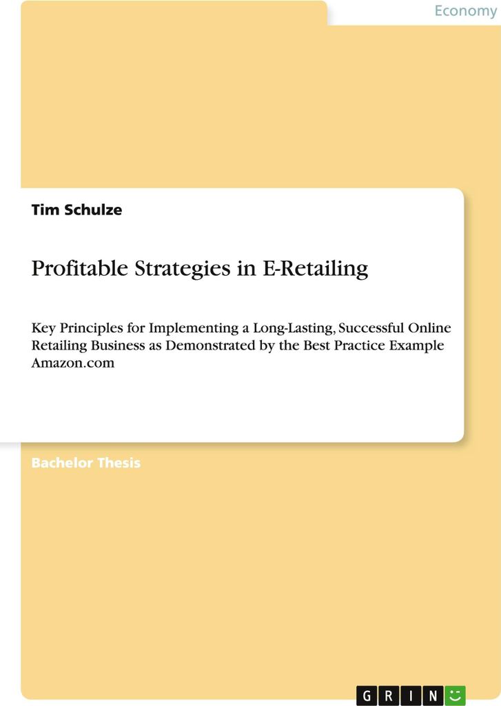 Profitable Strategies in E-Retailing