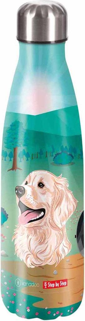 Step by Step Edelstahl Trinkflasche 0,5 l Dog Basty, Produktbild 