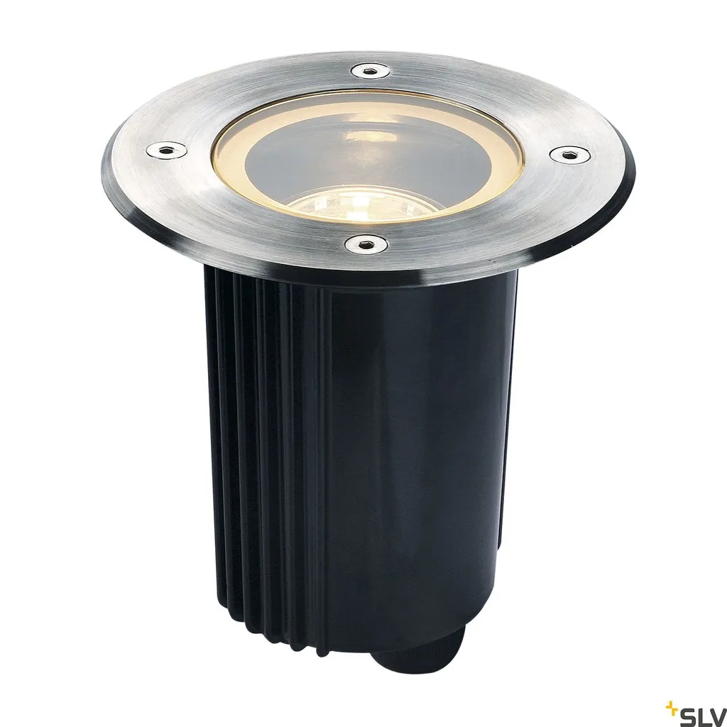 Spot de Sol Extérieur Encastrable en Aluminium pour Ampoule GU10 35W SLV
