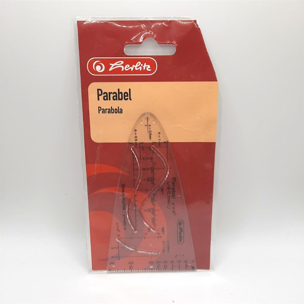 herlitz  8701609 herlitz Einheitsparabel, transparent, Zdjęcie produktu 