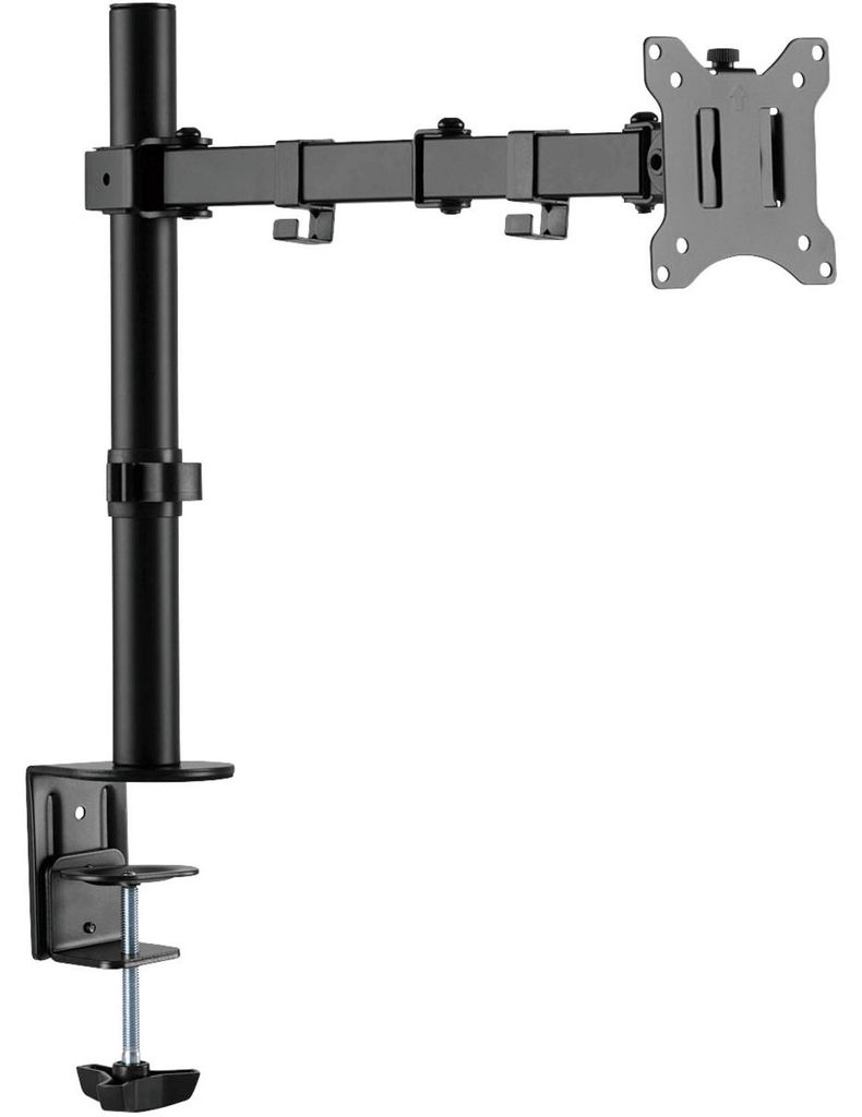DIGITUS Uni.Single Monitorhalter mit Klemmbef. 15-32Zoll, Produktbild 