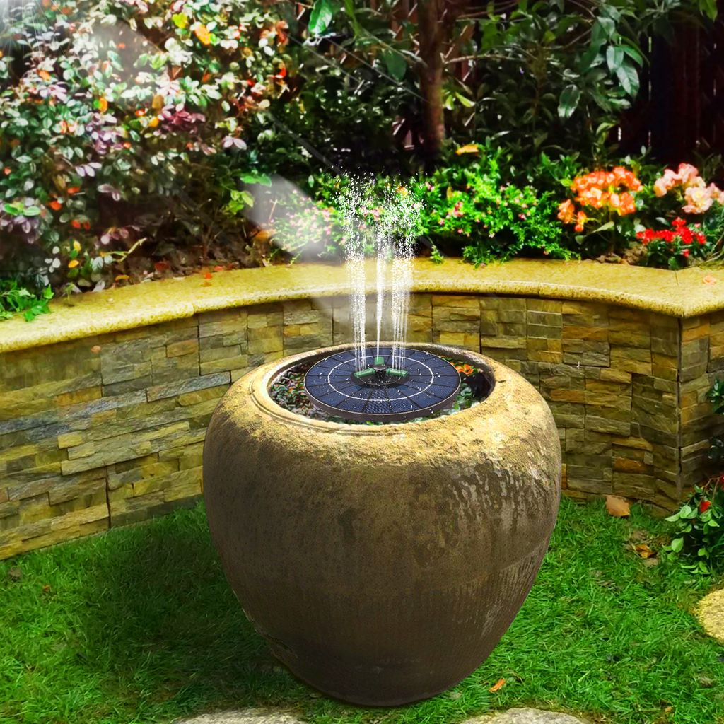 4W bunte Solar-Springbrunnenpumpe mit 360 ¡ã drehbarer Produktbild 12