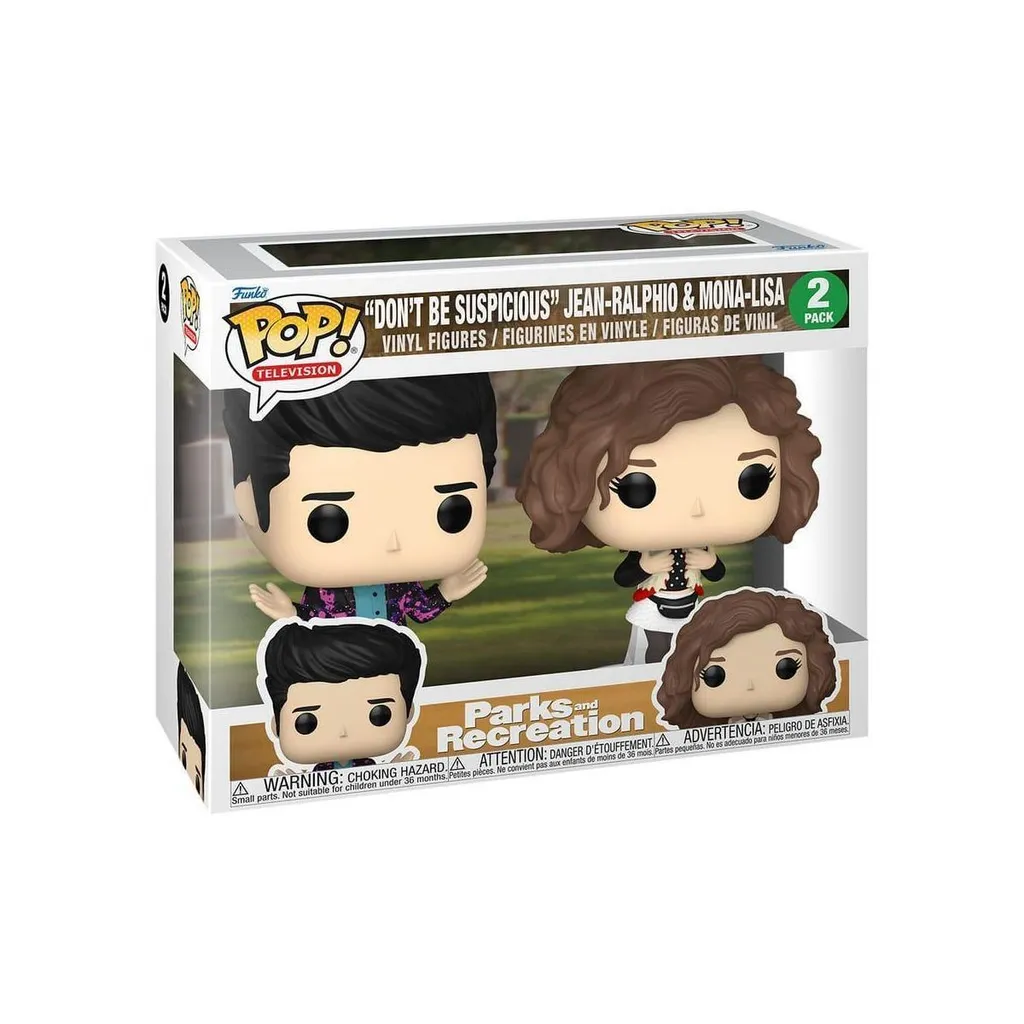 Cadeau Parks and Recreation Funko Pop! Jean-Ralphio Mona-Lisa Figures