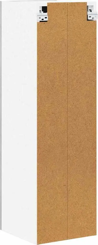 Armadio a Parete SYFAX 30x100 cm Grigio Sonoma - Arredo Essenziale - 8