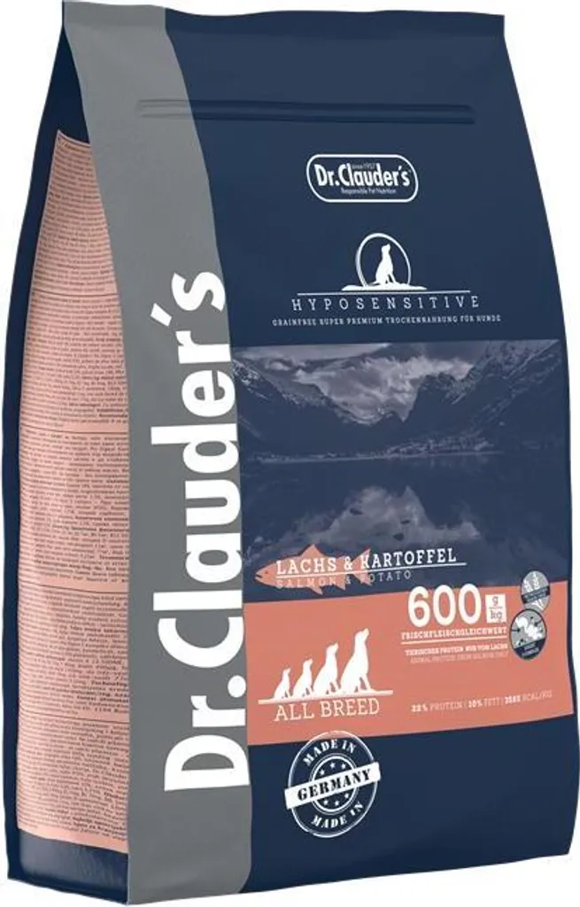 Nourriture pour Chien Allergique au Saumon et Pomme de Terre Format 3.5kg