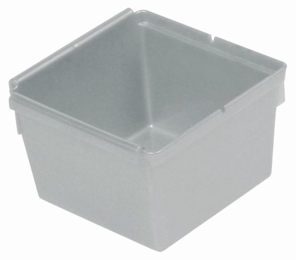 KEEEPER Schubladeneinsatz 8x8x5cm silber Immagine del prodotto 