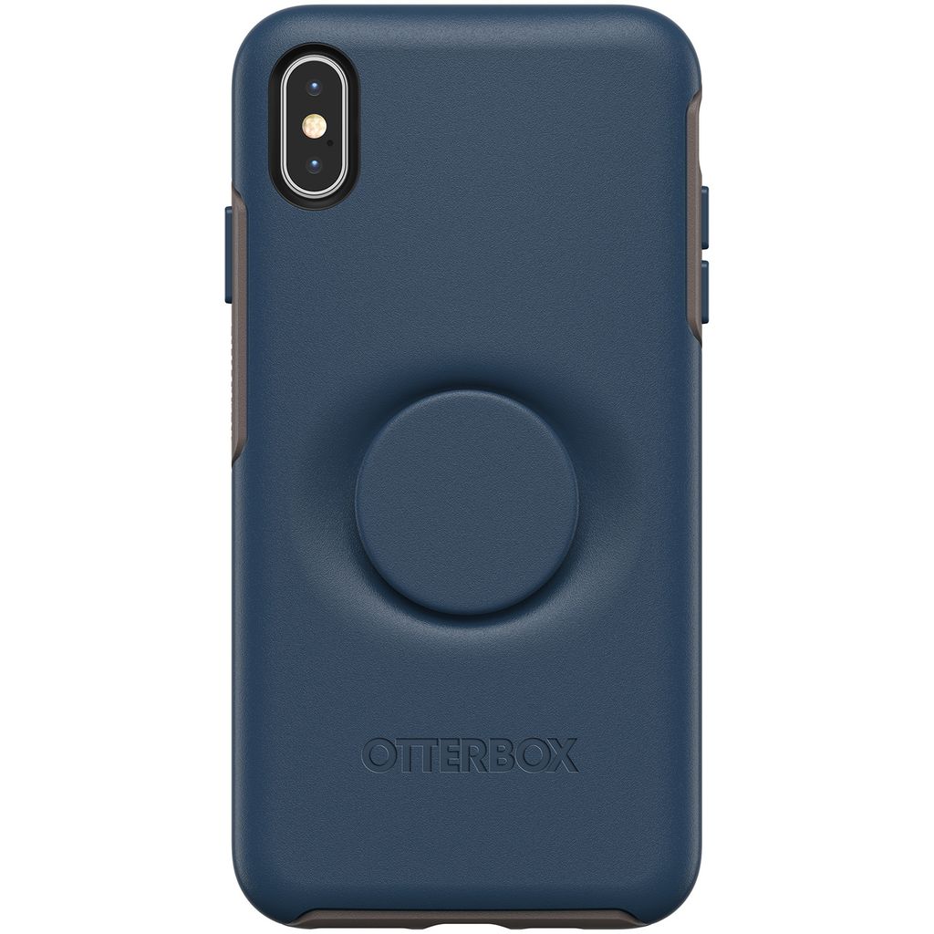 Otter + Pop Symmetry Backcover Blau für das iPhone Xs Max