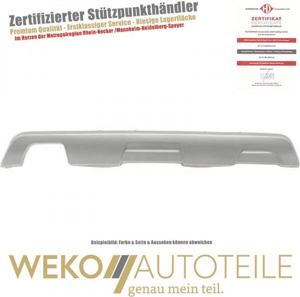 Blende Stoßstange hinten DIEDERICHS 4456656 für DACIA
