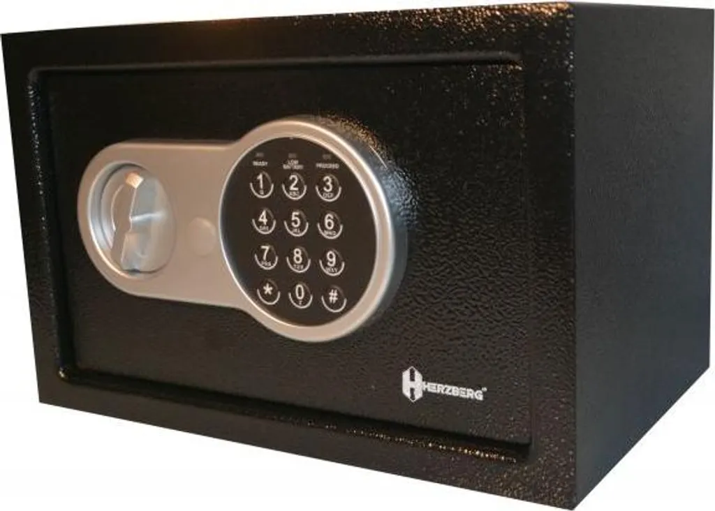 Coffre-fort numérique de sécurité Herzberg HG03855 avec code programmable