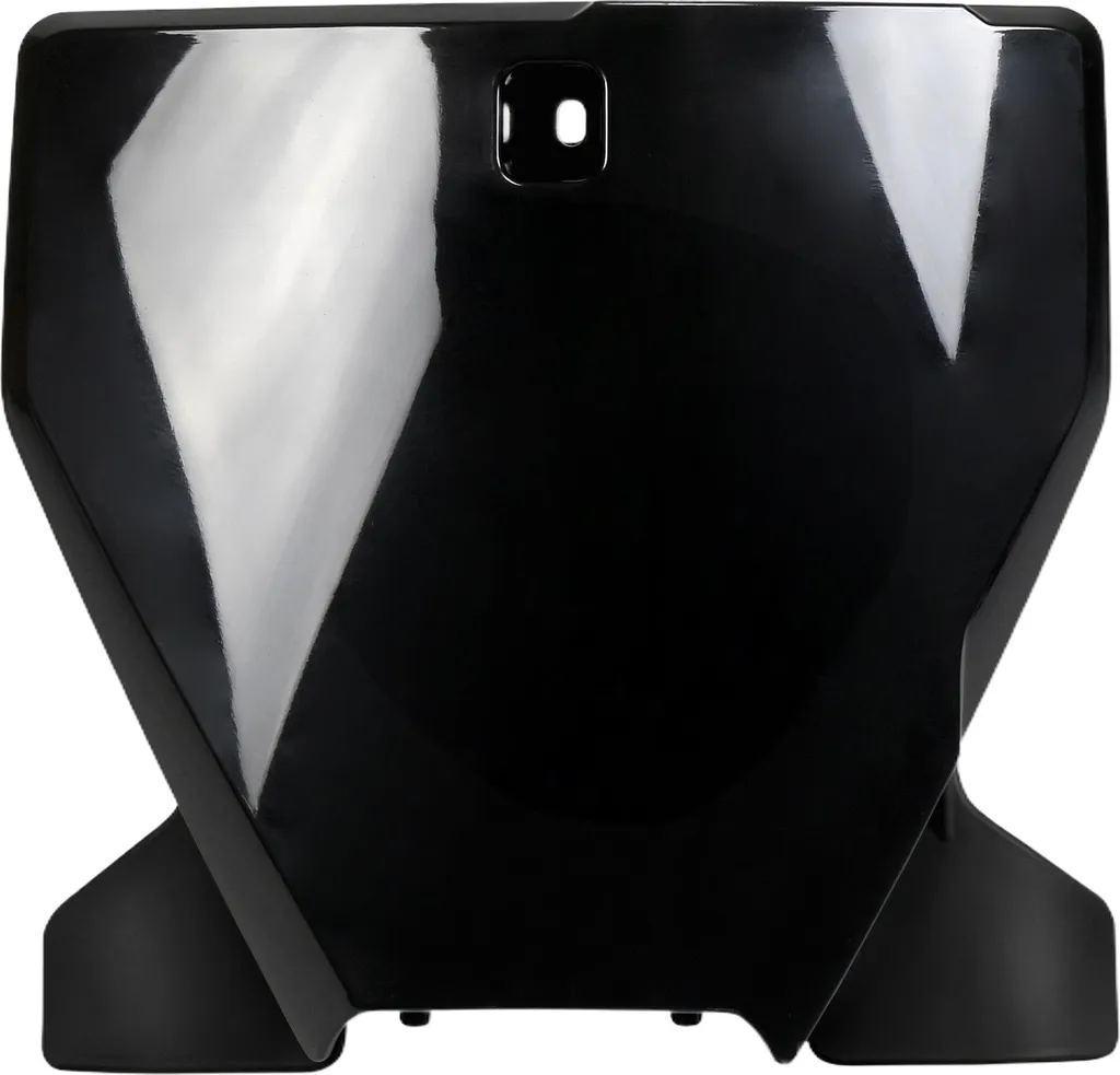 Plaque numéro avant UFO PLAST noire pour Husqvarna FC TC 2019-2022