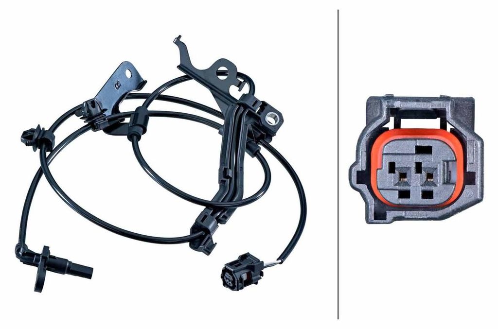 Sensor Raddrehzahl 2-polig Hall 1.255 mm Kabel HELLA für u.a. TOYOTA COROLLA