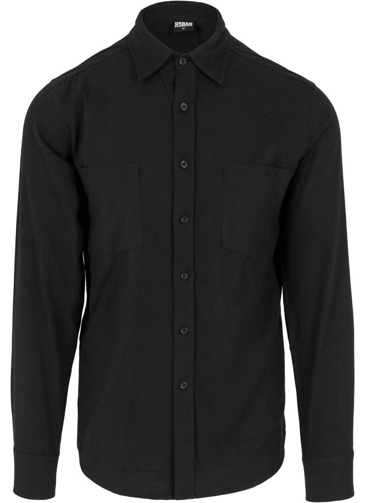 Urban Classics - Hemd für Herren TN342 (XXL) (Schwarz)