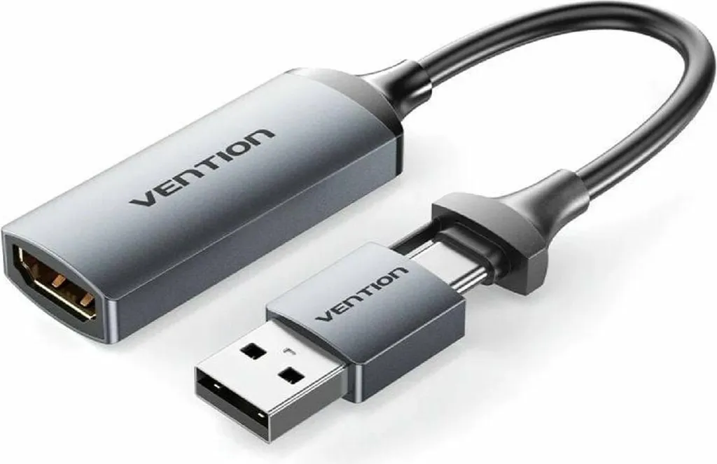 Vention Adattatore Acquisizione Video 4K HDMI a USB 3.0 Tipo C Grigio