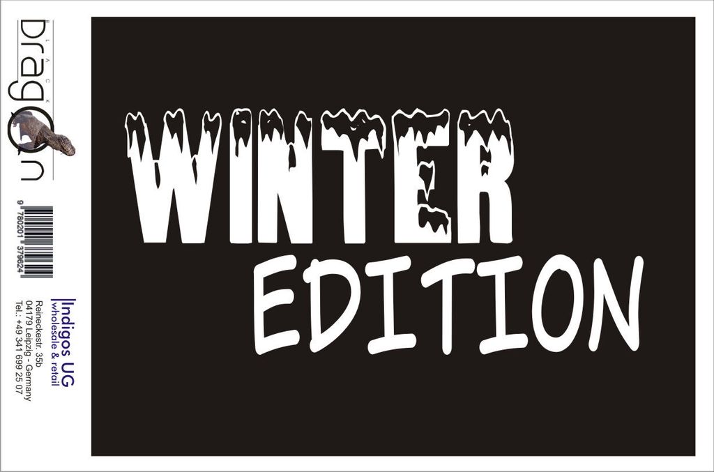 Aufkleber / Autoaufkleber - JDM / Die cut / Auto / OEM - Winter edition - 210x170mm pink - Heckscheibe / Heckscheibenaufkleber