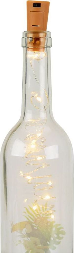 Flaschenlicht 10 LEDs Lichterkette Korken Drahtlichterkette Produktbild 