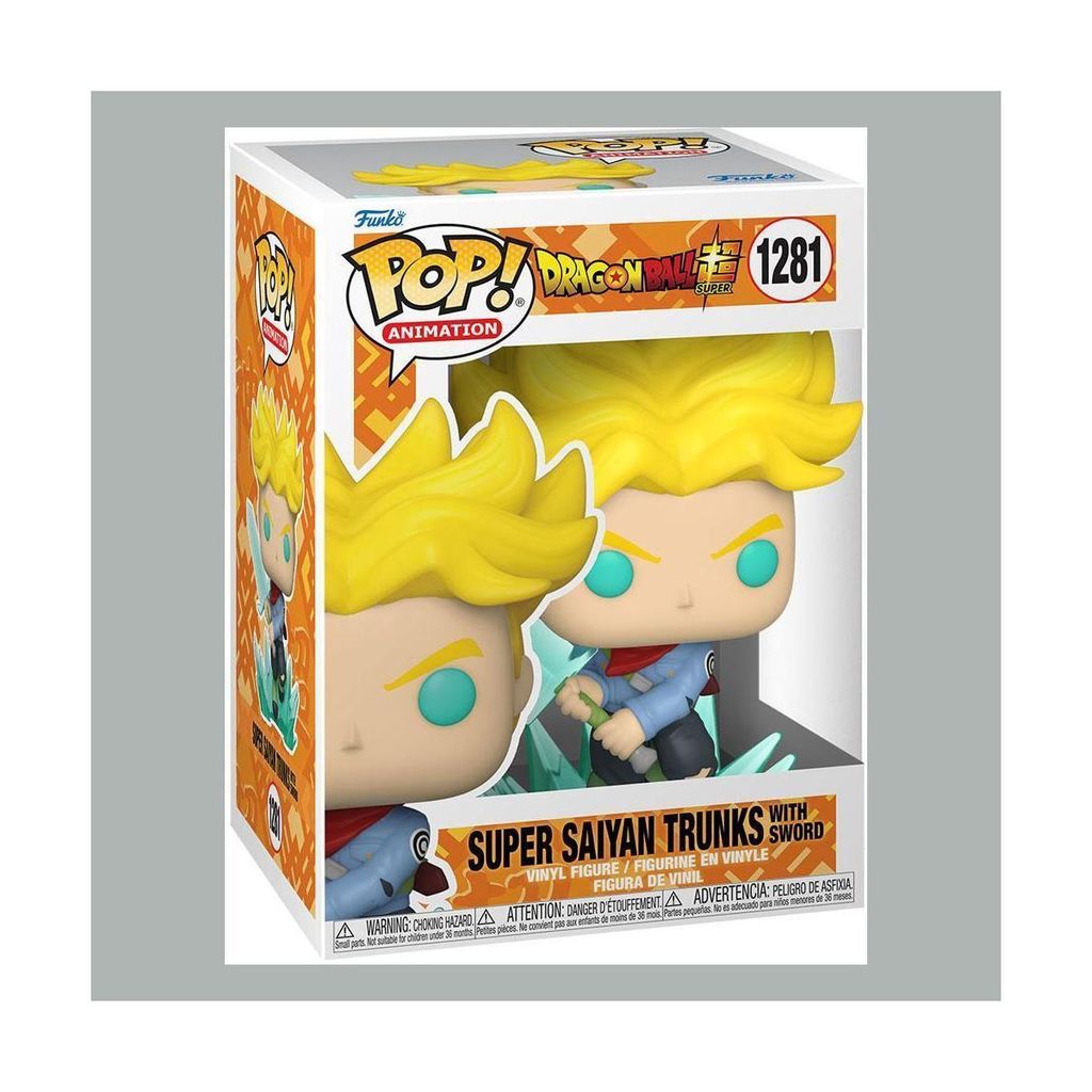 Figurine Funko POP Dragon Ball 1281 Super Saiyan Trunks Image du produit 