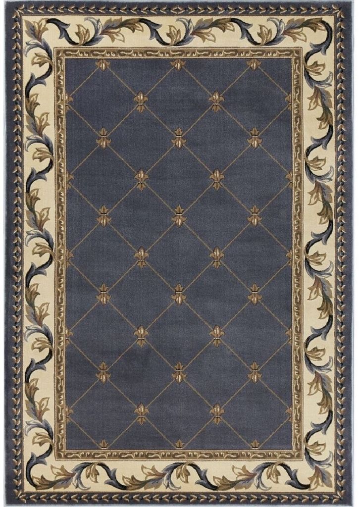 Casa Padrino Luxus Barock Wohnzimmer Teppich Blau - Verschiedene Größen