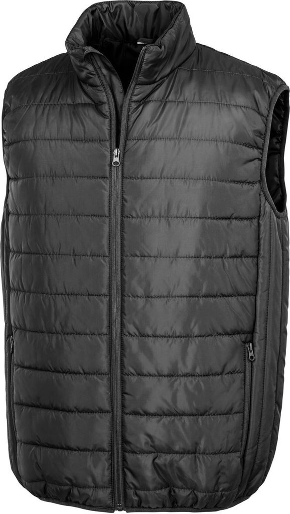 Result Core - "Promo" Weste Wattiert für Herren BC4999 (XL) (Schwarz)