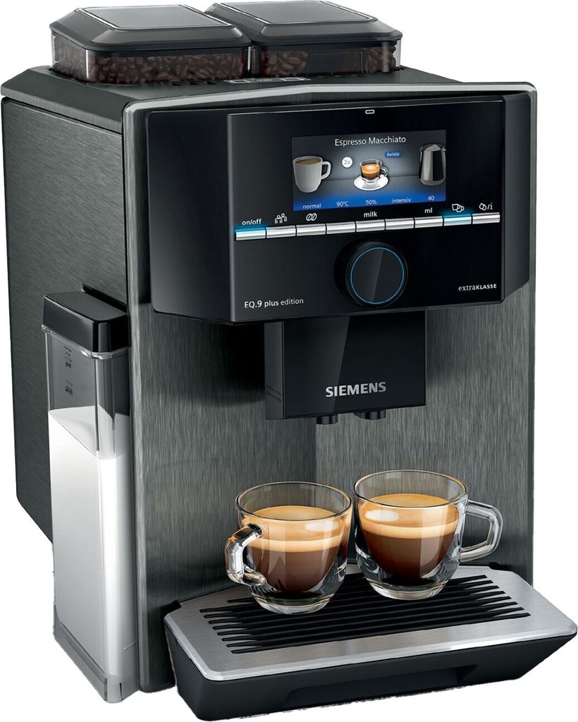 Siemens TI957FX5DE Kaffee-Vollautomat Schwarz schwarz