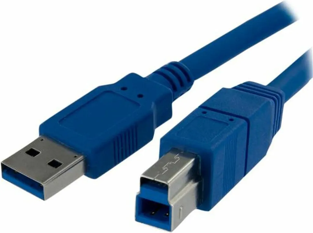 Cordon USB 3.0 Type B Bleu StarTech pour Disque Dur Externe 1m