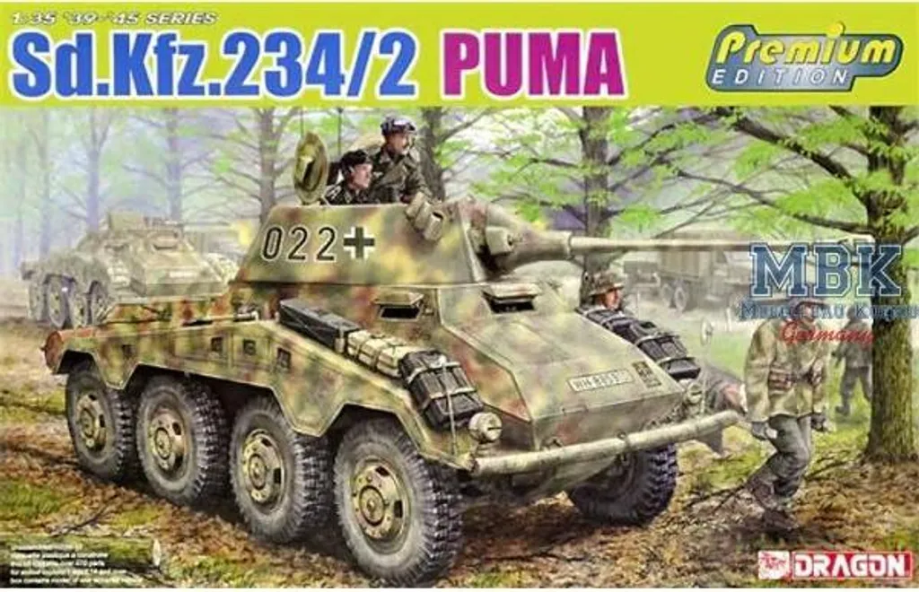 Maquette de Char Puma Dragon 1/35 Idéale pour Diorama Militaire Réaliste