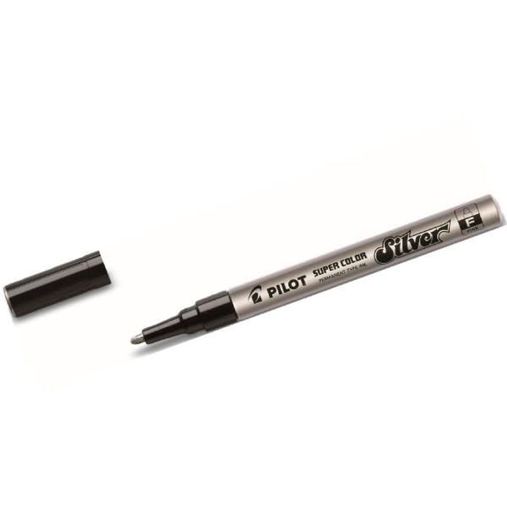 Pilot Super Color, Silber, 1 mm, 3 mm Produktbild 