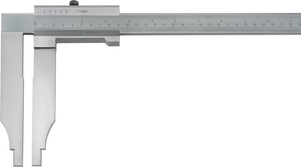 FORMAT Werkstatt-Messschieber 1/20 ohne Spitze/Feineinstellung, 1500x300mm, Ausführung:nv, Messbereich:1500 mm, Ableseart:nv, Skalenwert:nv, Schna...