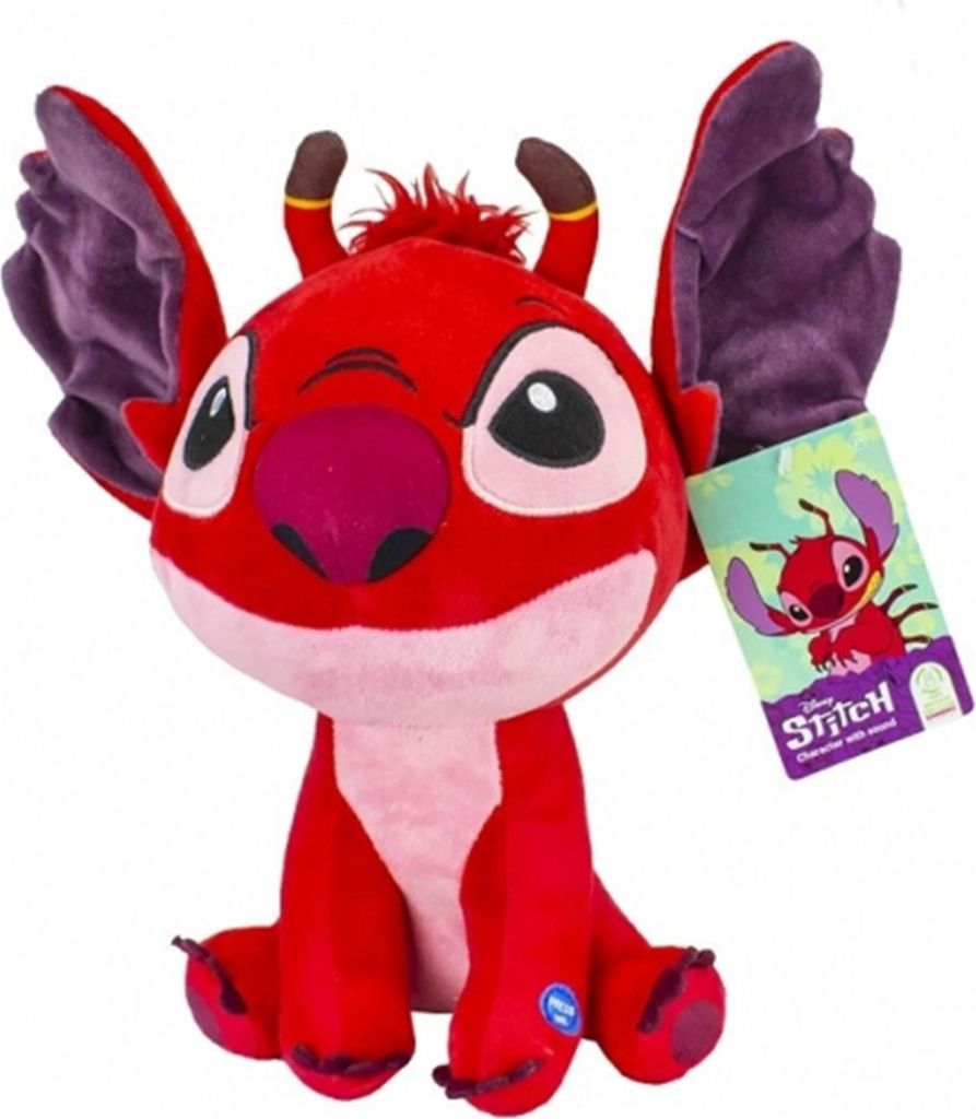 Disney Lilo i Stich pluszowy Leroy z dźwiękiem 30 cm Zdjęcie produktu 