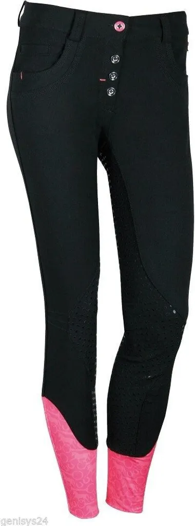 Culotte d'équitation Rosa Harrys Horse : confort et style noir T36