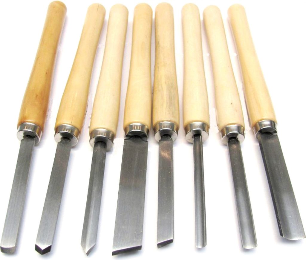 Drechselmesser Set 8-tlg. Drechselbeitel Dre… Produktbild 