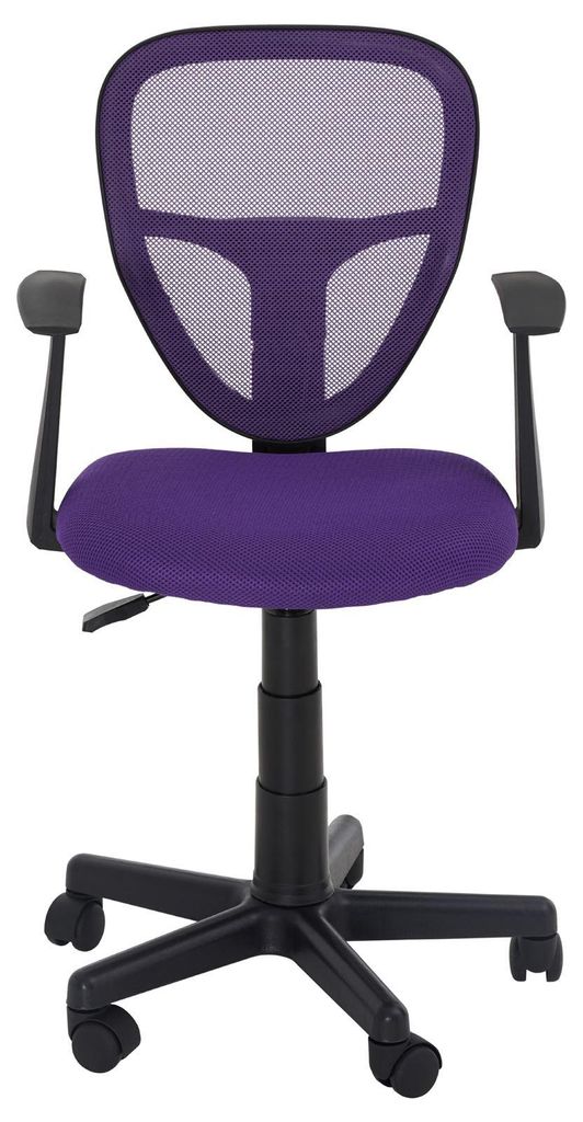 Schreibtischstuhl Kinder STUDIO ergonomisch, Lila - Produktbild 