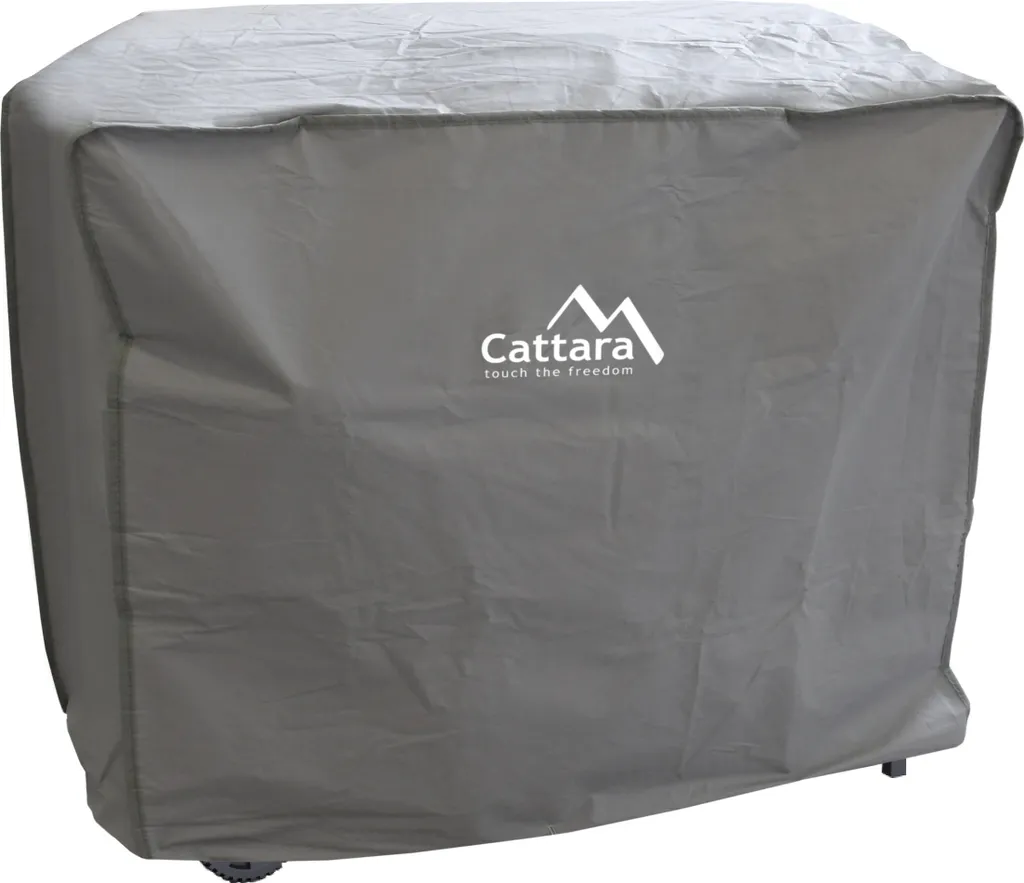 Couvercle de Protection Barbecue Cattara 13099 Imperméable Noir