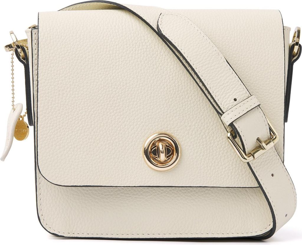 dR Amsterdam Umhängetasche | Leder Schultertasche | Damenhandtaschen | Damen Crossbody Tasche | Mint - 1103604 Nude
