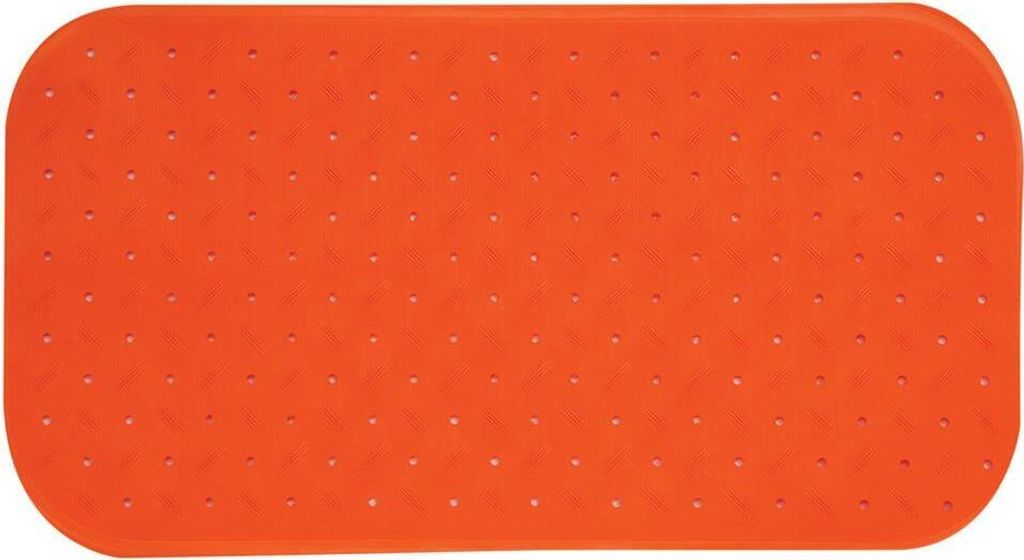 MSV Duschmatte Orange 36x76 Produktbild 