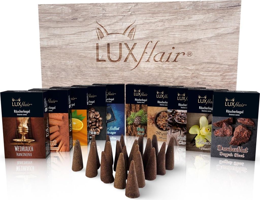 Räucherkegel Set Winter - 10 Packungen Produktbild 