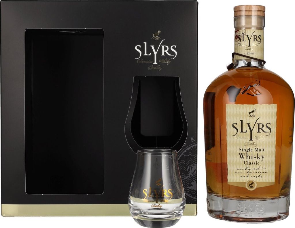 Slyrs CLASSIC Bavarian Single Malt Whisky 43% Vol. 0,7l in Produktbild 