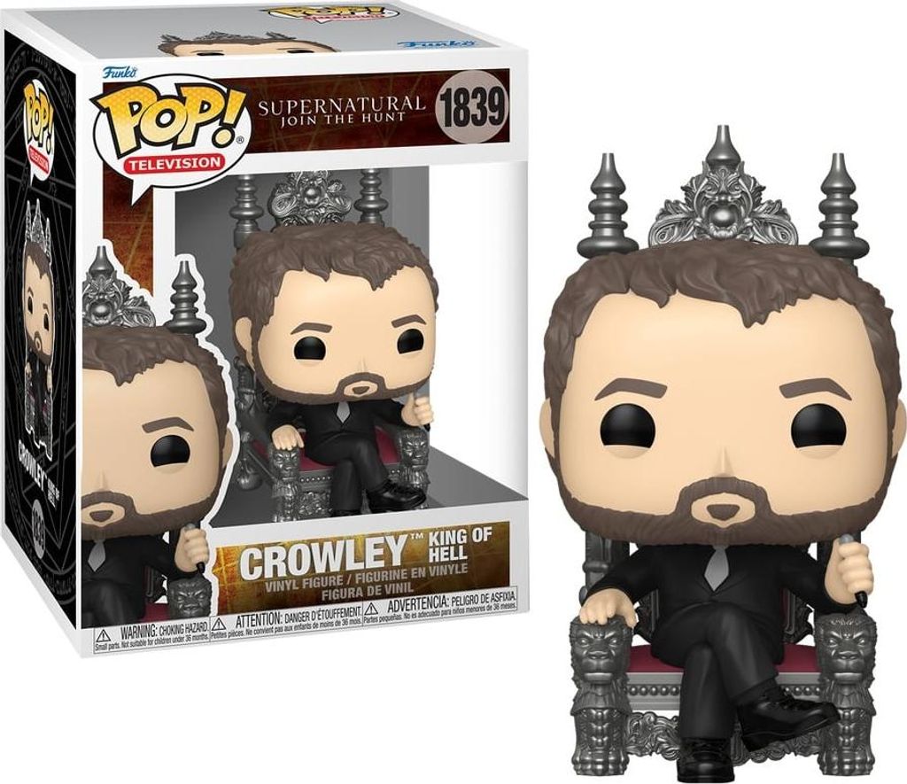 Supernatural POP  Premium Vinyl Figur CrowleyKoH 9 cm Image du produit 