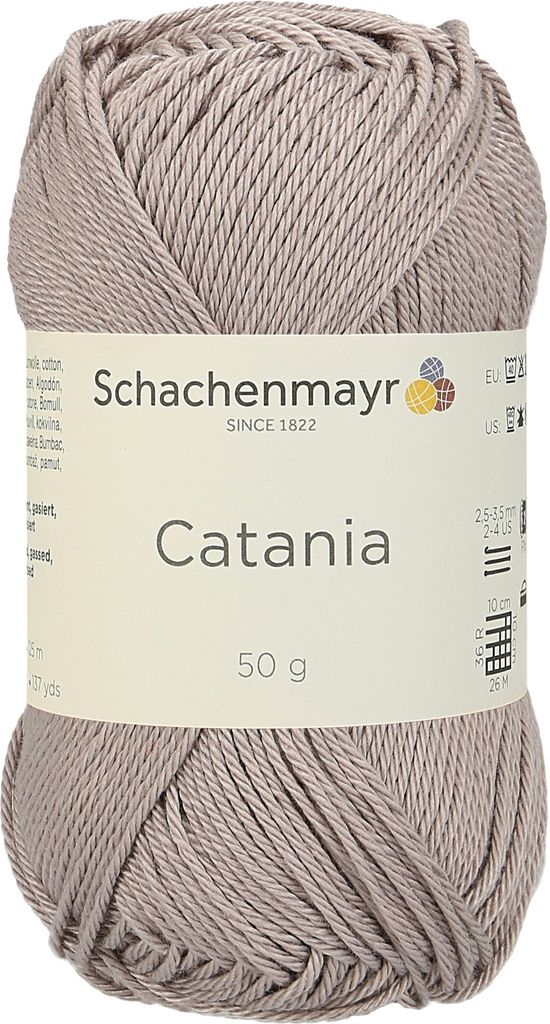 Schachenmayr Catania, 50g Schlamm Handstrickgarne Produktbild 